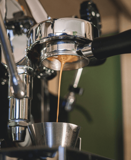 Extracción de espresso en TOLO